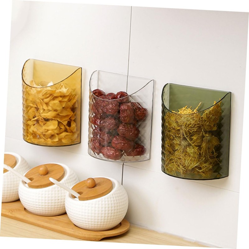 VILLFUL 6pcs Phone Remote Control Holder Wall Mount Organizer Remote