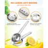 Brigii Lemon Squeezer Juicer for Lime and Lemon, Heavy-Duty 304
