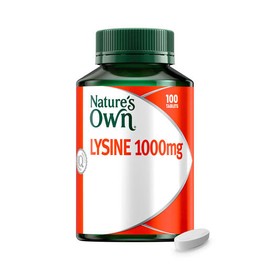 Nature's Own Double Strength Cold Sore Relief 100 Tablets
