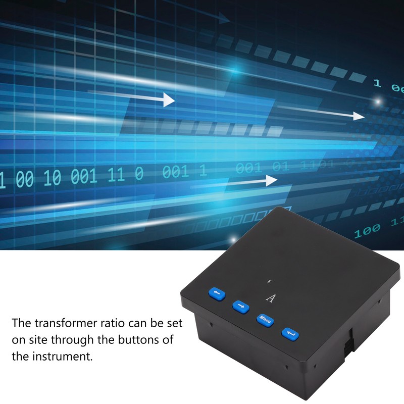 AC Display Meter AC220V 30.00‑99.99Hz High Accuracy Digital Ammeter with