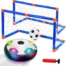 Jasonwell Juguetes para Niños Niñas - Pelota de Fútbol Flotante Porterias de Soccer Kit Juguete Balón de Fútbol para Juegos Exteriores Interiores Acti