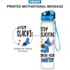 Blue Alien 32 Oz Water Track Bottle, Stop Slacking Drink