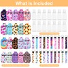 Empty Hand Sanitizer Holders Set 60pcs, Include 20 Portable Refillable