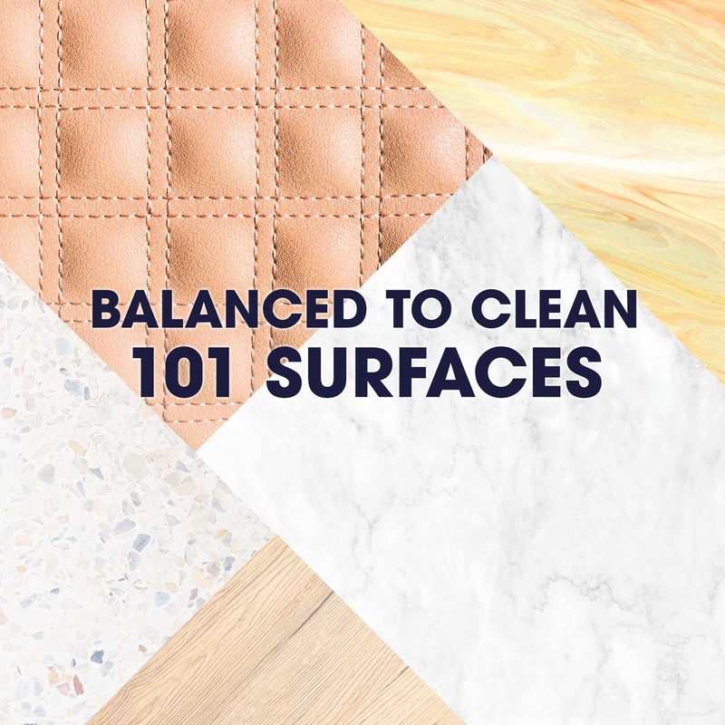 Pledge Multisurface Cleaning Wipes, pH Balanced, Fresh Citrus, 25 Count