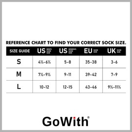 GoWith 2 Pairs Unisex Athletic Fit Running Socks, Anti-Blister Cushioned Performance Socks, Seamless Padded Workout Socks, Lilac, Medium, Model: 3593