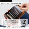 【MURA】 メンズ じゃばら財布 カード入れ コインケース お札が折れない イタリアンレザー 本革 キャメル