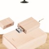 USB 2.0 Custom Primitive Simplicity Maple Wood USB Square Box