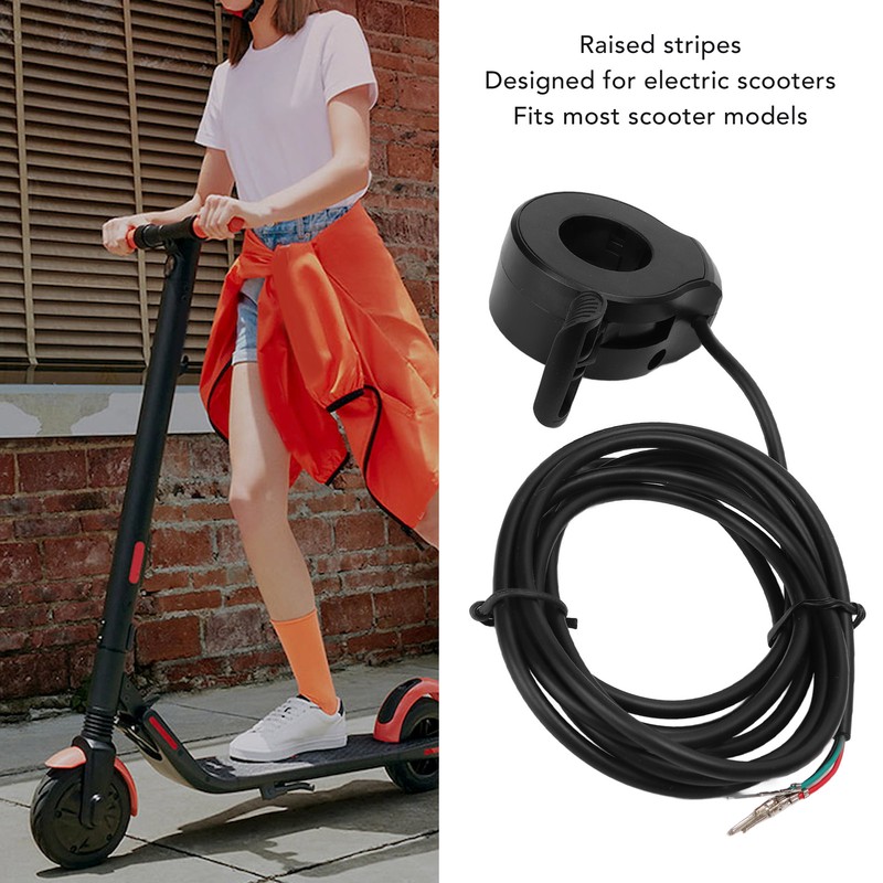 Scooter Throttle Black Speed Up 1.6M Cable Length PIN Pin