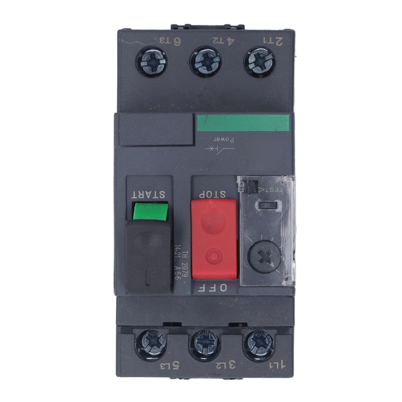 Motor Circuit Breaker 35mm Rail Mount Thermal Magnetic Type Motor