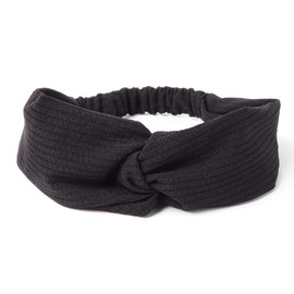M.H.A.style 21568 Women's Cross Design Hair Band, B. Black