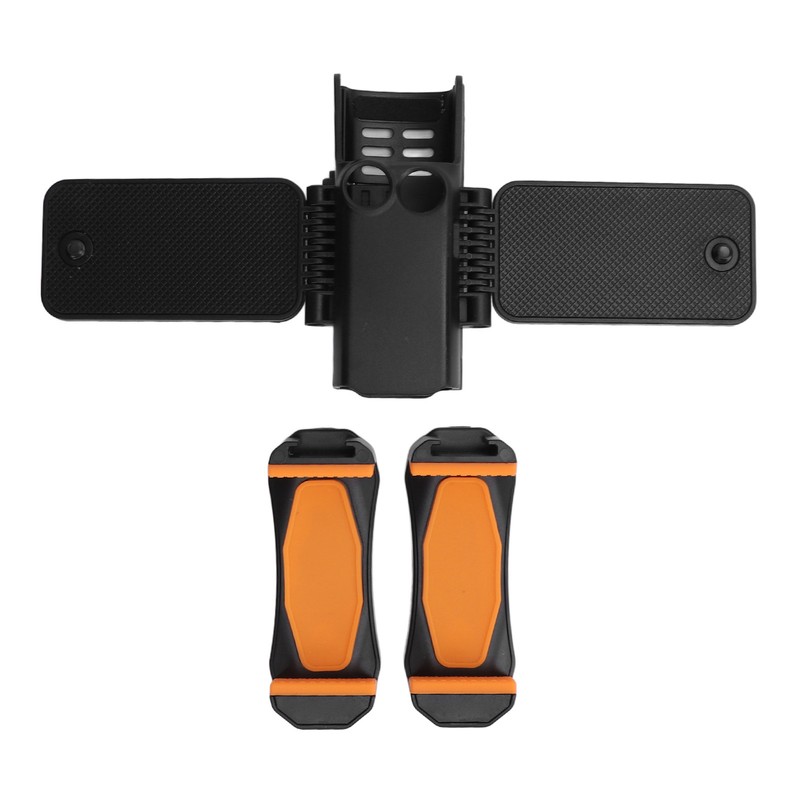 Dual Phone Extension Holder Cold Shoe Adapter Mount Mobile Phone