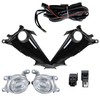 WFLNHB Fog Lights Assembly Replacement for 2019-2021 Corolla Hatchback Clear