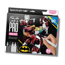 Spectrum Noir Pro Fan DC Art Kits (Harley Quinn)