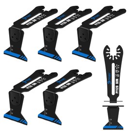 PAYA TOOLS Universal Bi-Metal 1-1/4" 90° Reach Oscillating Saw Blades,Power Oscillating Tool Blades,Multitool Blades for Narrow or Corner Cutting (5-Pack)