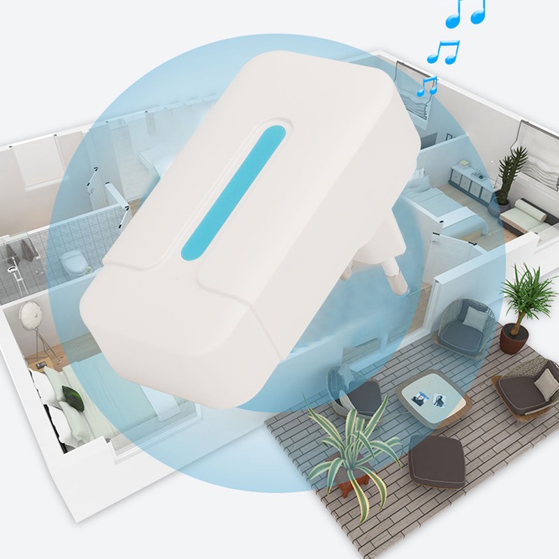 Wireless Door Bell Waterproof Self Powered Doorbell Kit with 35