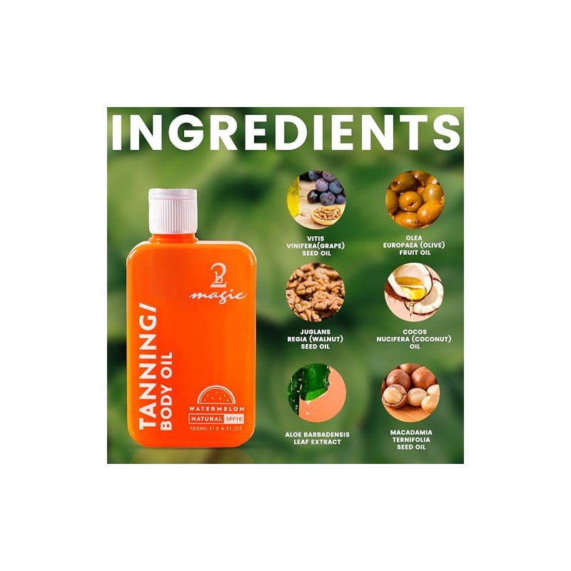 Aceite Corporal - Aceite Hidratante Iluminador Para Piel Seca, Suave