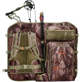 NEW VIEW Bow Hunting Backpack with Bow Holder, Camo Hunting Backpacks for Men, Large Saddle Hunting Pack for Compound Bow, Bow Hunting Accessories Gear