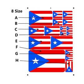 EnigmaGlow 3 Pack Laser Printing Asia Africa Each Country Sudan Sultan Flag Stickers Decal in Multiple Sizes Sticker (Red Sudan Sultan)