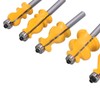 5Pcs/Set Router Bit Tenon Wood Milling Slot Cutter with 8mm