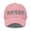 Embroidered Grateful Dead Dancing Bears Deadhead Low Profile "Dad" hat