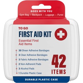 DecorRack 500 Piece First Aid Kit, 12 Individual Boxes of 42 Items Each, First Aid Kit for Car, Home, School, Office, Minor Cuts, Scrapes, Travel, Sports, Field Trips or Camping (500pcs, 12 Pack)