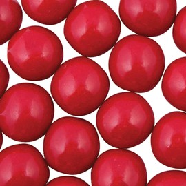 Fun Express - Red Gum Balls - Edibles - Gum - Bulk Gumballs- 97 Pieces