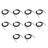10Pcs Temperature Sensor Probe NTC Thermistor Temp Transducer Cold Pressed