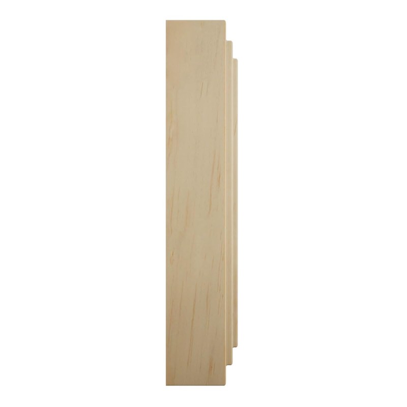 5 1/2"W x 5 1/2"H x 1 1/8"P Americraft Solid