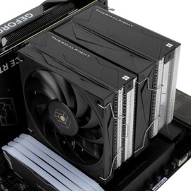 Thermalright Royal Knight 120 CPU Air Cooler,6 Heat Pipes Dual Towers Cooler,with Dual PWM Fans,1500RPM Speed,Desktop Cooler for Intel 1700/1851/2011/115X/1200,AMD:AM4/AM5