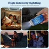 jojofuny 3Pcs Wind Up Torch Hand Crank Flashlight, Shake Flashlight,