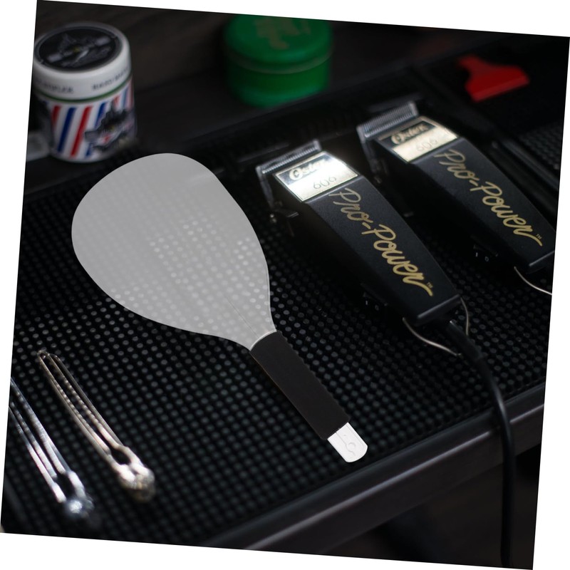 FRCOLOR 4Pcs Masks Hair Cutting Handheld Plastic Hairdressing Shield for