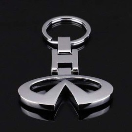 PSL Auto Keychain Keyring,For Infiniti Car Keyring Keychain Zinc Alloy Double Sided Logo