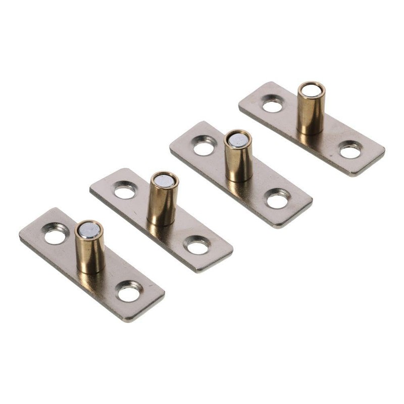 Urjumpea 4Pcs Roller Guide Sliding Barn Door Guiding Stainless Steel