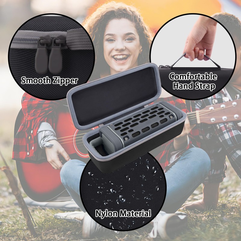Flaxune Hard Storage Case for Turtlebox Ranger Bluetooth 5.4 Speaker