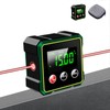 Digital Angle Finder with Electronic Laser Level,Rechargeable Inclinometer- 4-side Strong