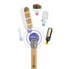 GARDENA 11360-20 ClickUp! Fire Torch, Lamp, Garden Decoration Series, Fire