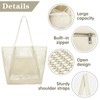 LQTSLFM Beach Tote Bags for Women, Foldable Mesh Beach Bag,