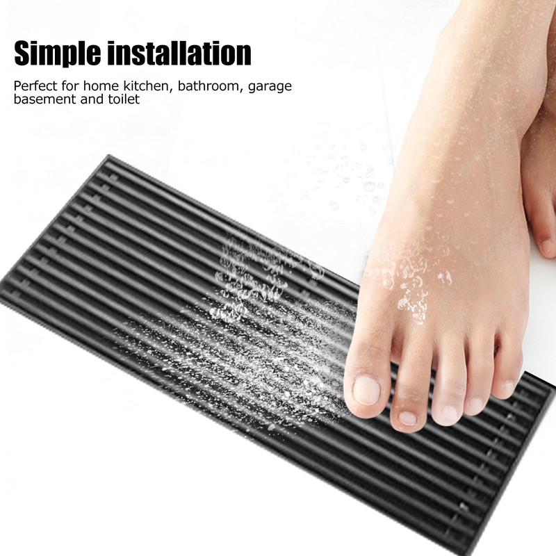 Floor Drain 304 Stainless Steel Bathroom Linear Shower Drain with