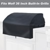 OG36 Grill Cover Replacement Parts for Wolf Built-in Grill Twin