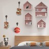 Push Pin Hangers, 20 Pcs Zinc Alloy Rose Pin Hooks