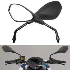 RockMute For CRF1100 CRF1000 XR650L CRF450 CRF300 Wide Angle Rear View Mirror Sport Bike