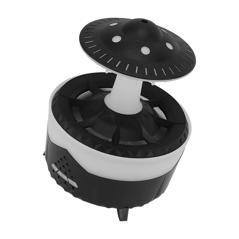 UFO Raindrop Humidifier with Colorful Lights Remote Control Timing Humidifier