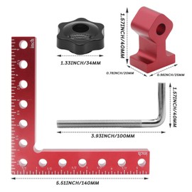 Oenothera 90 Degree Positioning Angle L-Type Corner Clamp Woodworking Tools for Woodworking DIY Crafts