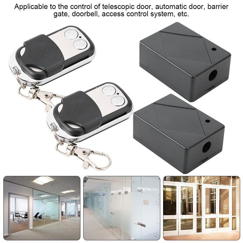 2V5 Wireless Remote Control Switch Transmitter Receiver Set Door Access