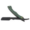 Foldable Beard Blade Holder Stainless Steel Composite Wood Beard Knife