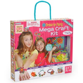 Darice TGC-0064 Pom Tree Mega Dress Up Party Craft Kit