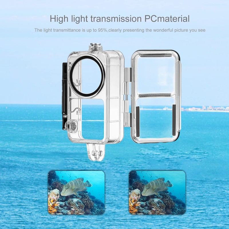 F1TP Action 2 Waterproof Case for DJI Action 2 Power