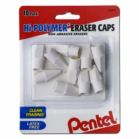 Staedtler & Pentel 2 Dz Staedtler HB #2 Woodcased Pencils with Pentel Hi-Polymer Eraser Caps