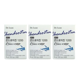J&M Partners Dr.Lin Song Joong-ki Chondroitin 1200 Conreity MBP 1,200mg x 30 tablets 3 pieces 1 set / 닥터린 송중기 콘드로이친 1200 콘레이티 MBP 1,200mg x 30정 3개 1세트
