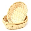 Lashuma Braided Filling Baskets, Pack of 3 Easter Baskets, Empty